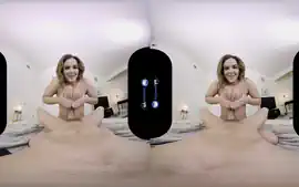 Natasha Nice And Virtual Reality - Busty Babysitter Takes Care Of You