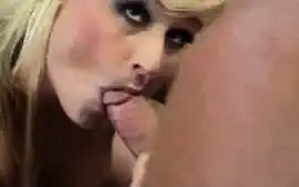 Big Boobed Blonde Eats Cum After Outdoor Fuck