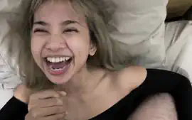 I Offer New Lingerie To My Indonesian Wife, She Sucks Me Off As A Rew...