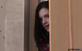 Anie Darling & Daisy Lee & Miky Love in Girl spies bathroom pussy eat...