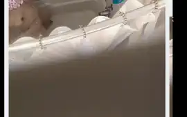 in shower