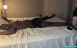 Bear Daddy Matt Tickles And Teases Black Jamal BBC
