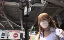 200gana-2541　露出高めなのでボディタッチ…どうやらまんざらでもない様子...