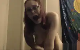 Submissive girl follows orders and has multiple orgasms