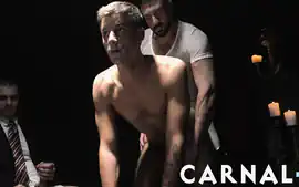 Sexy Suited Hung Top Barebacks A Cute Twink - Marco Napoli