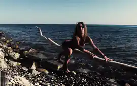 Russian Girl Sasha Bikeyeva - &nbsp Stunning nudist teases on camera,...