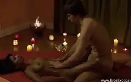 Rubbing Her Vagina Causes Pleasure