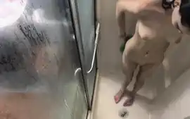Petite Ivy Caught Shaving On