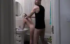 Soft Stepdaddy Nasty Action In The Bathroom
