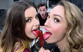 Lucas Frost & Stella Cox in My Little Step sister's Sleepover - Digit...