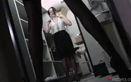 Bianca Bennet & Nikita Ricci in Caught aroused and seduced at work - ...