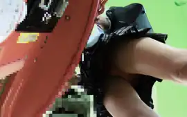 盗撮 ゲームセンター UPS Upskirt パンチラ 逆さ撮り
