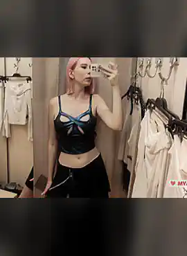 Try On Haul Transparent Clothes Completely See-through. At The Mall. ...